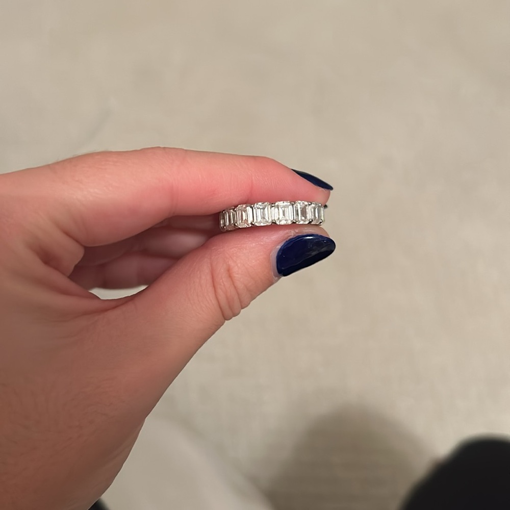 Emerald cut ring - Picture 4 of 5